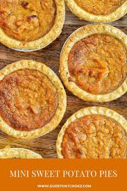 Mini Sweet Potato Pies